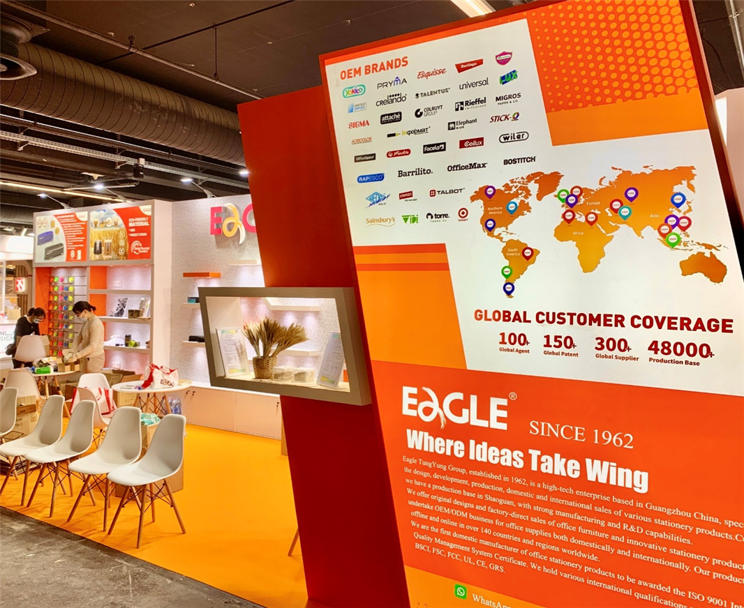 Explorar, cooperar y ganar-ganar: EAGLE brilló en la feria AMBIENTE de Frankfurt 2024