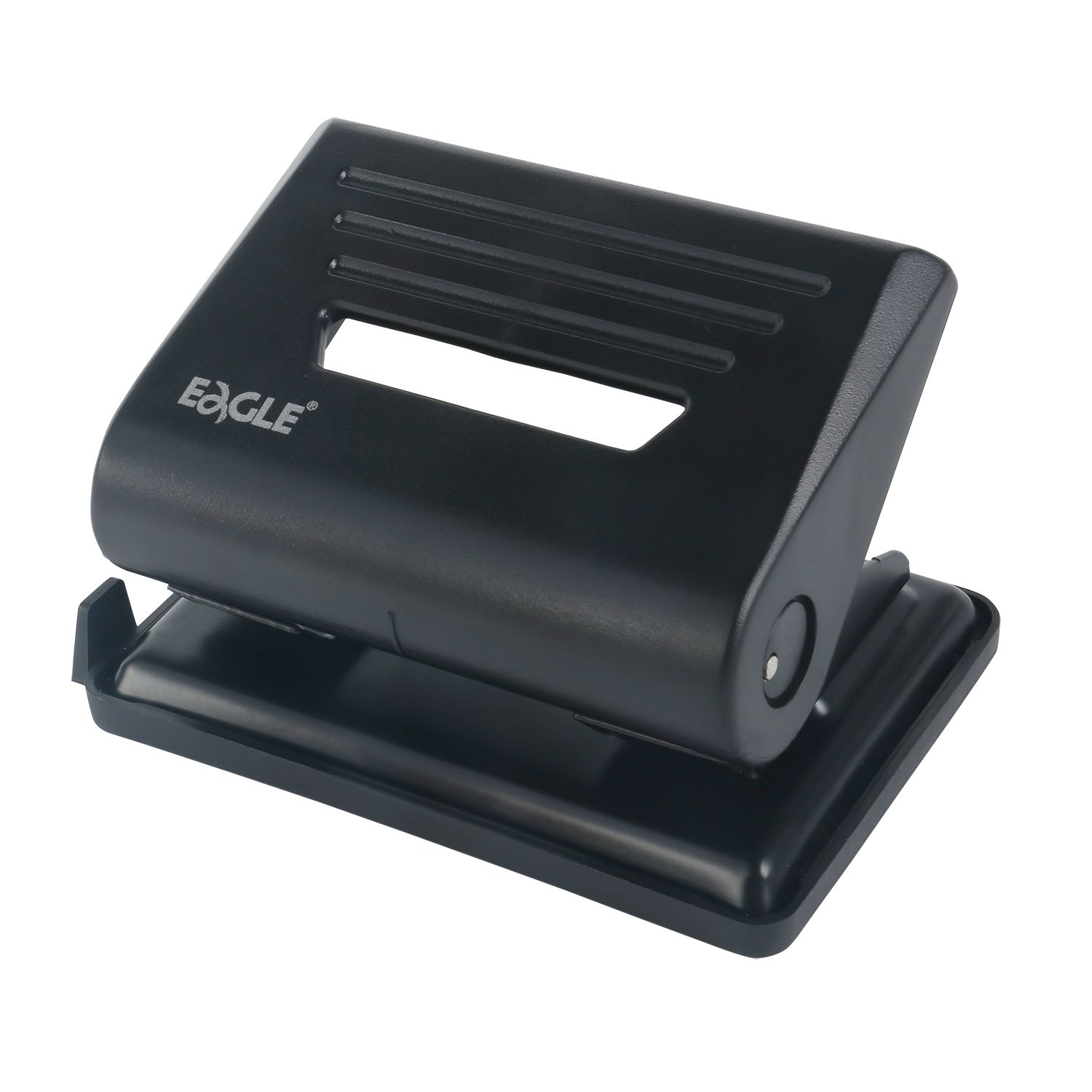 Eagle 837 Plastic Two-Hole Punch with gauge