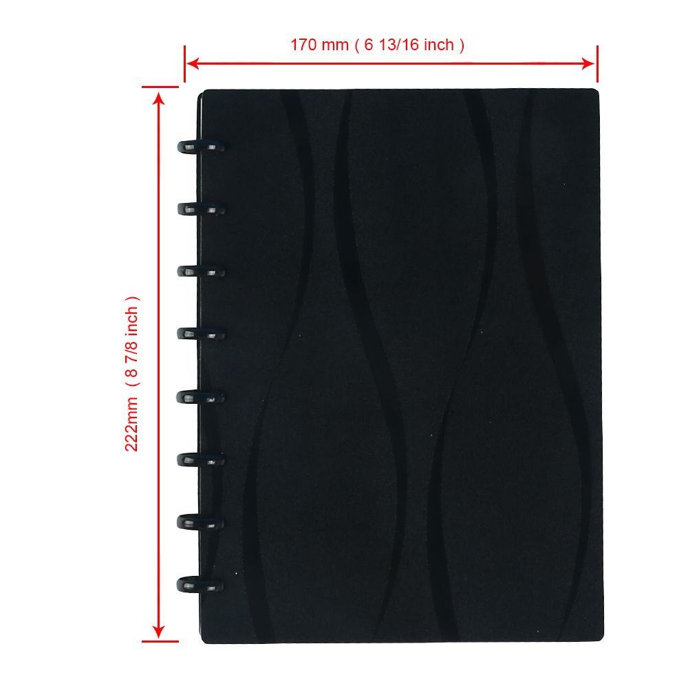 Size of Eagle TYNB2010 A5 Disc Binding Notebook