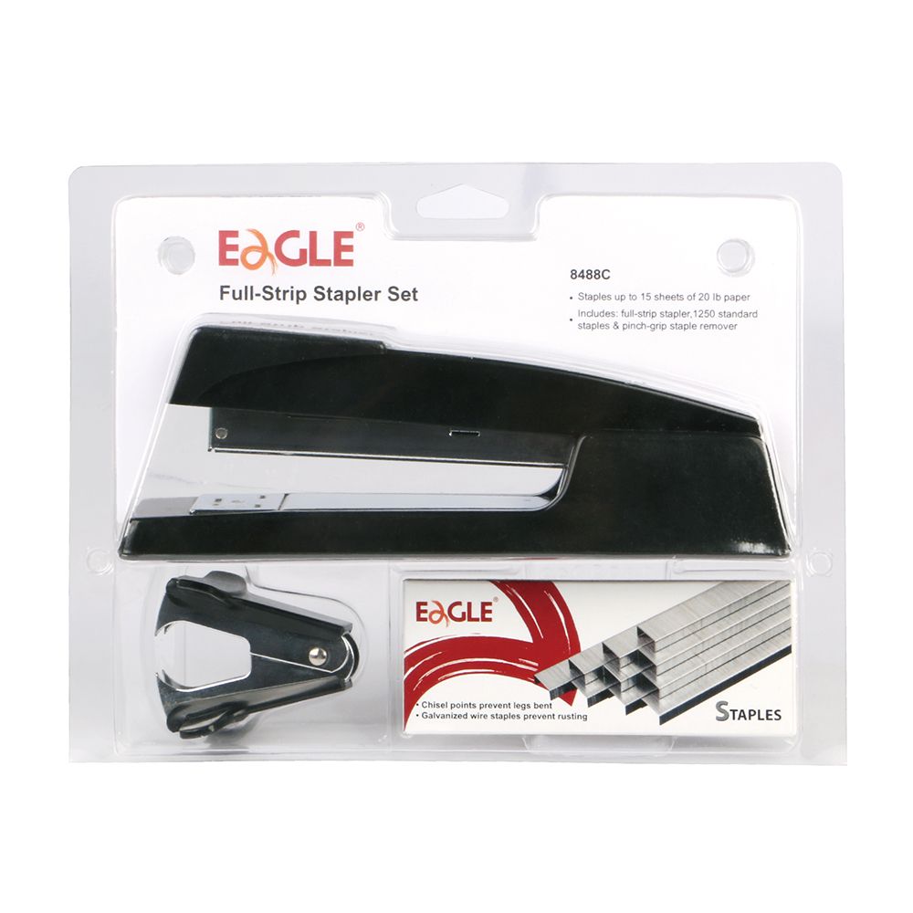 Eagle 8488C Full-Strip Stapler Set