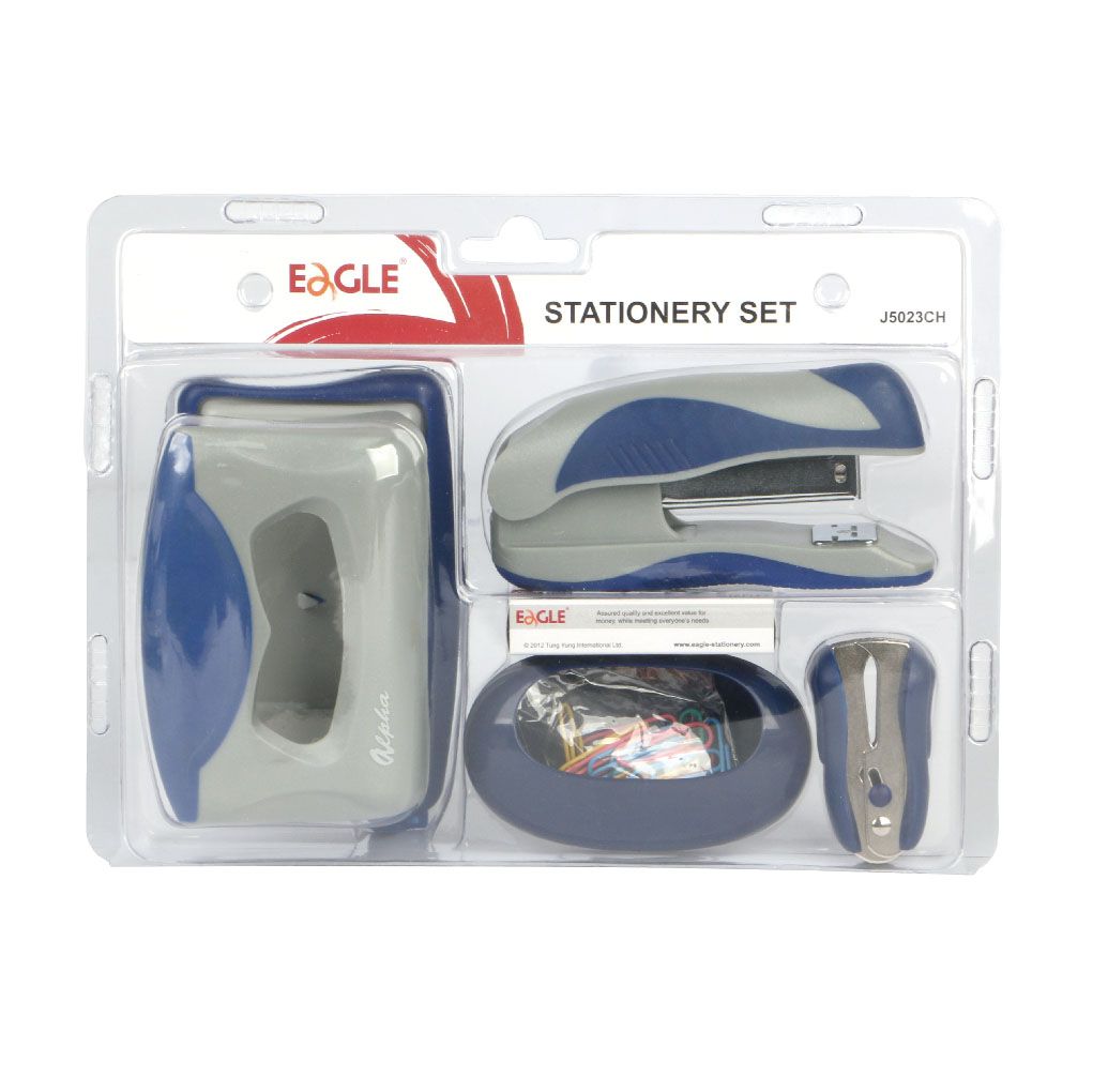 Eagle J5023CH Stapler Stationery Set