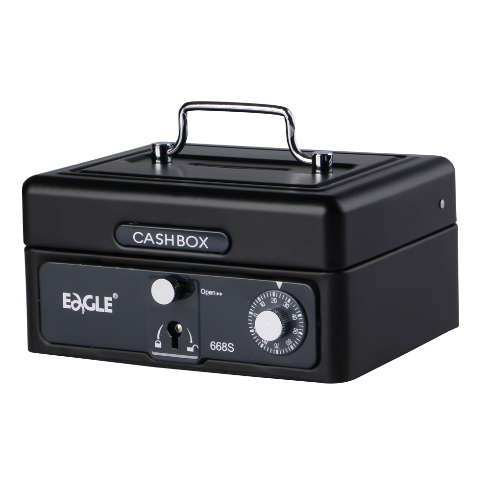 Eagle 668S Cash Box with Combination Lock