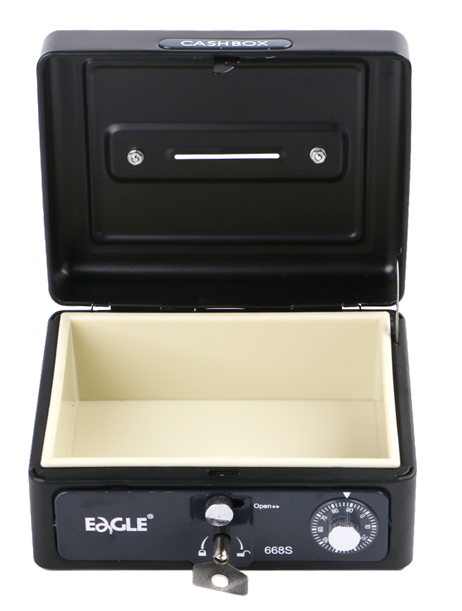 Eagle 668S Cash Box with Combination Lock