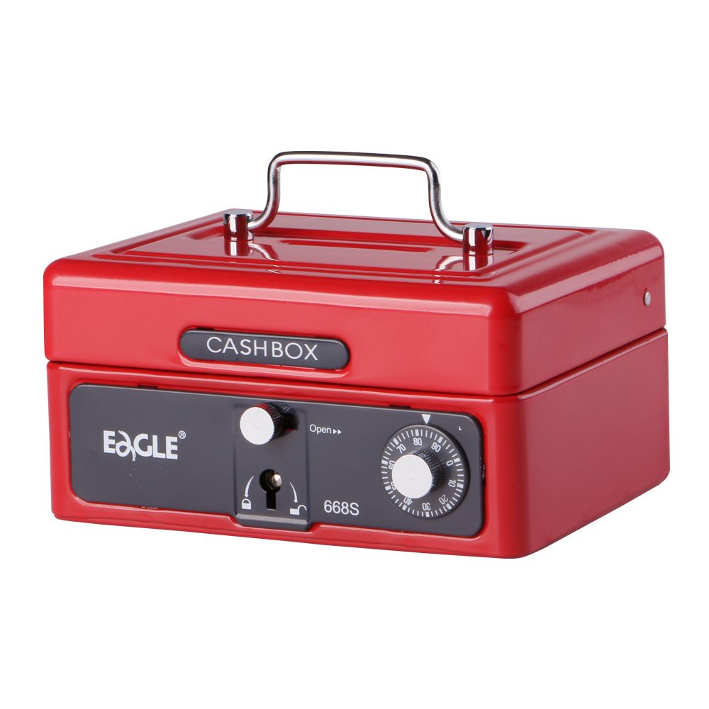 Eagle 668S Cash Box with Combination Lock