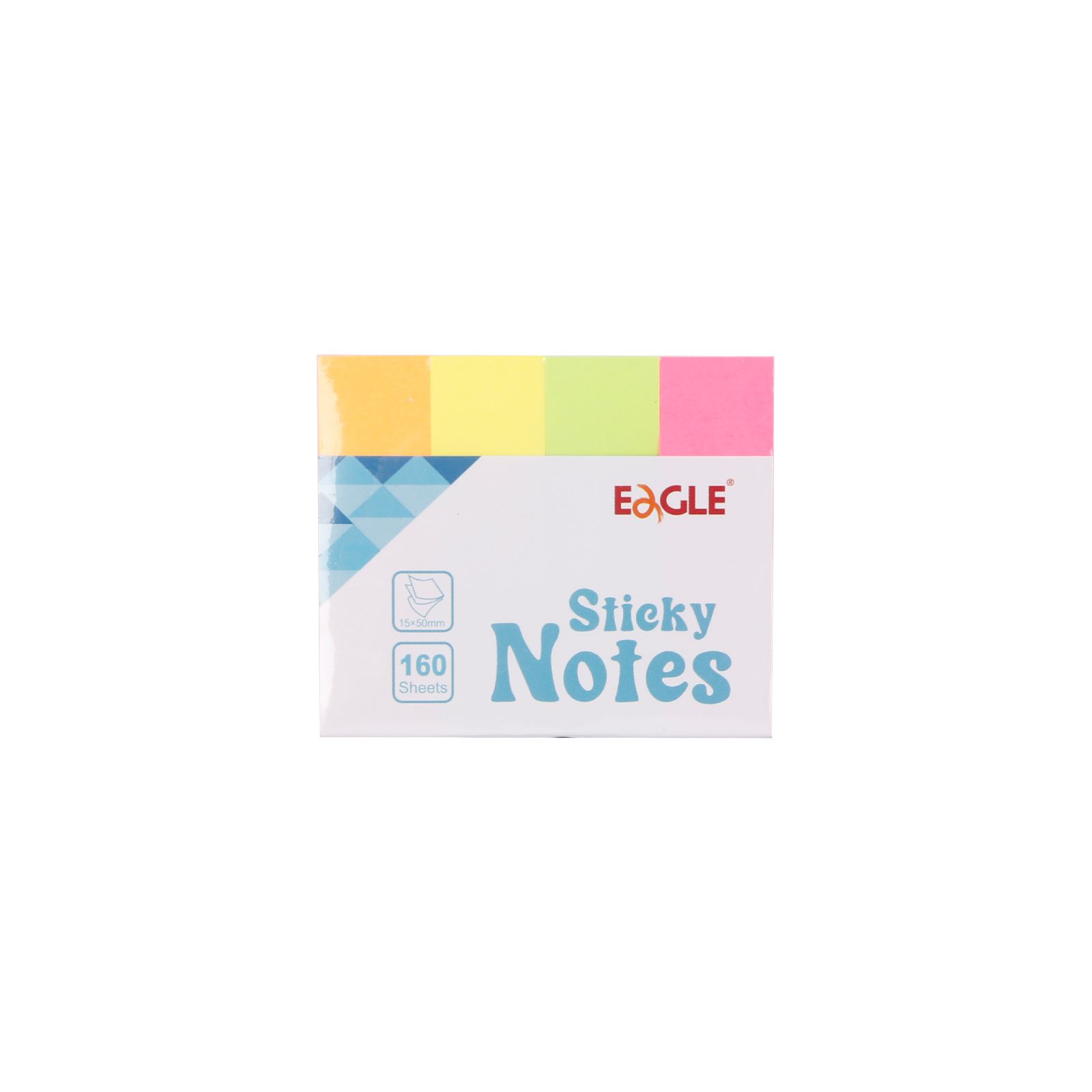 EAGLE Customizable Sticky Note 1/2X2 15X50MM Multiple Color Sticky Pad 659-4N For Office Supply