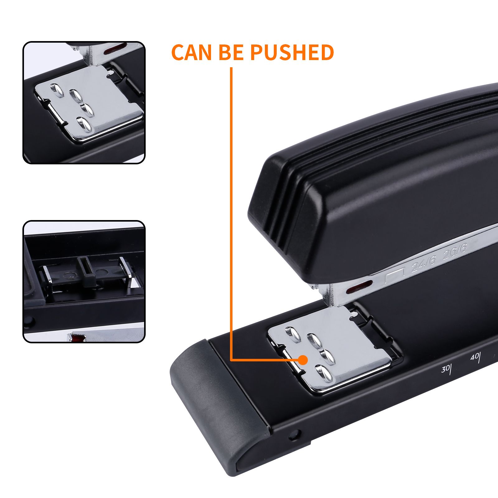 Eagle 950L Desktop Long-Arm Style Paper Stapler Stationery Plastic Office Stapler For Office Supplies