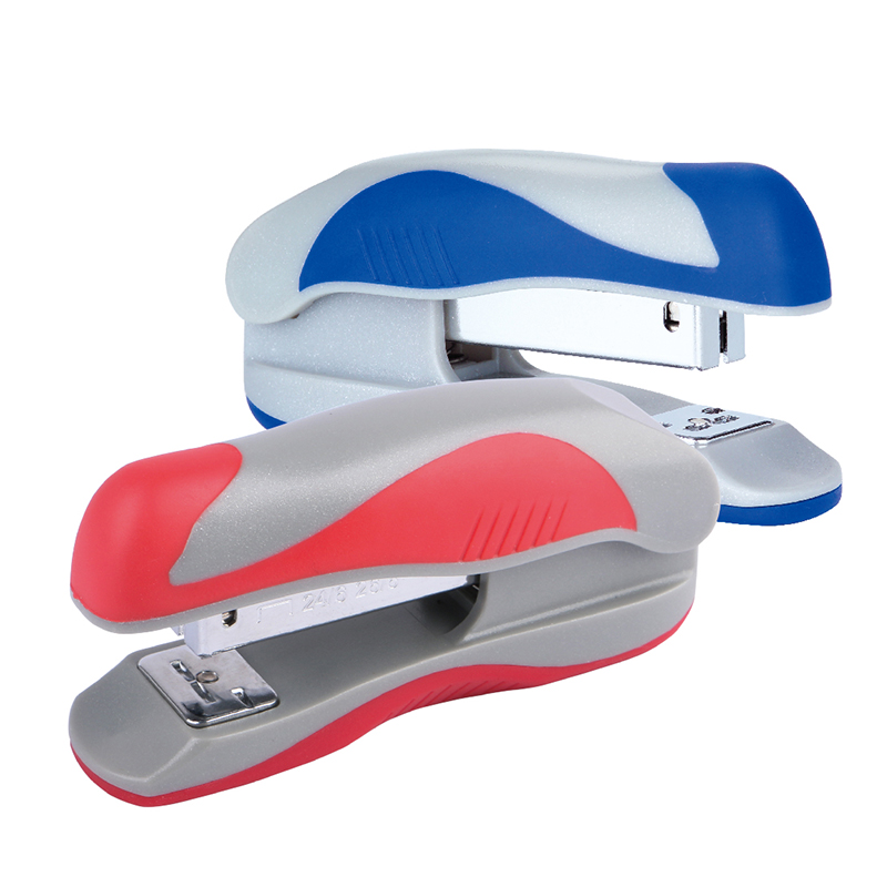 Eagle High Quality Staplers Stationery 26/6 Plastic Flat Clinch Long-Arm Stapler For Office Supply