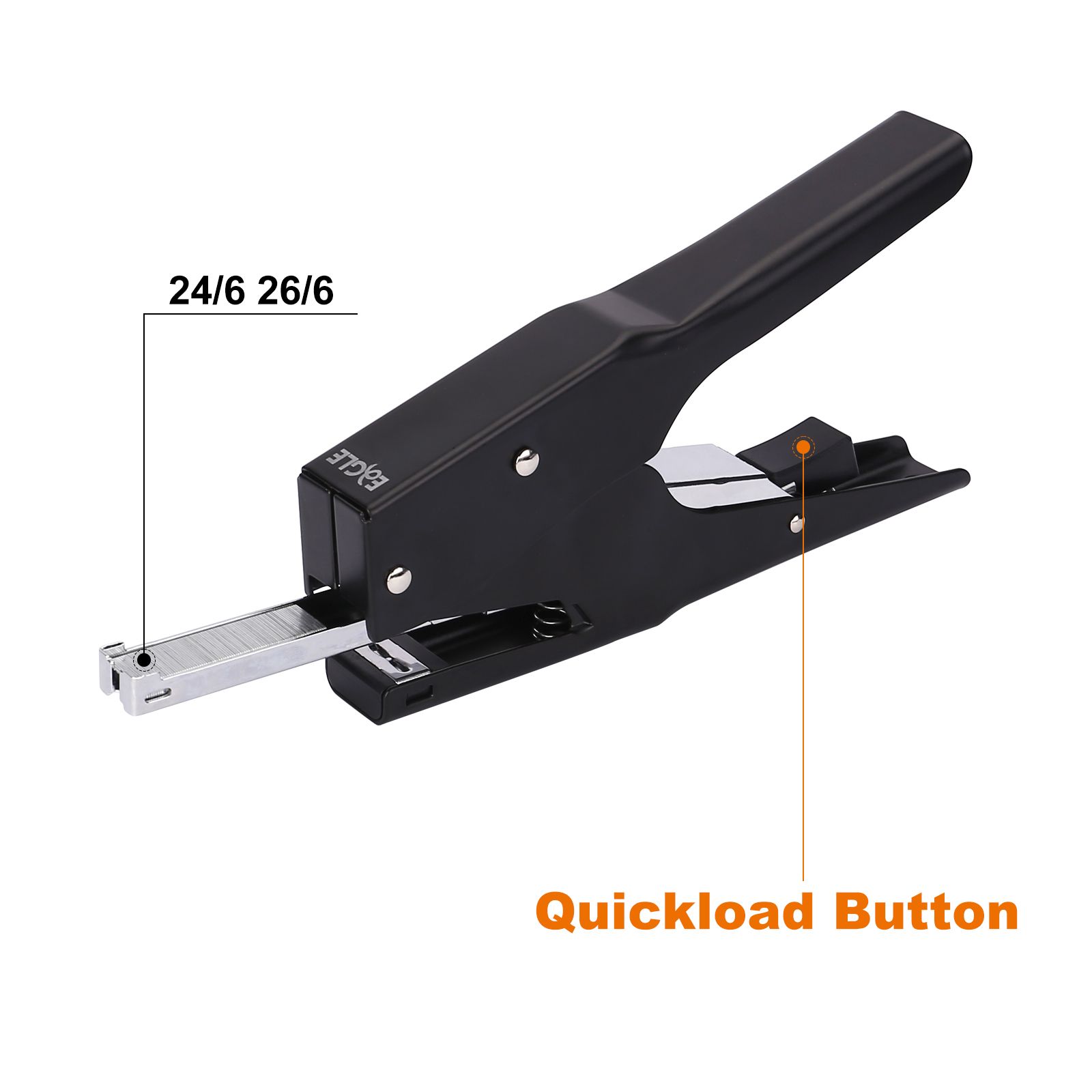 Eagle Hand Holding Manual Staplers Stationery Plastic Stapler TYST8710 For Office Supply