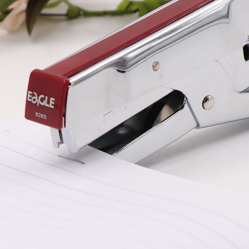 EAGLE Classic Stapler Office School Company Stationery Supply Durable Metal Stapler Machine 828S