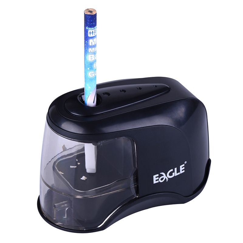 Eagle E5120 Factory Wholesale Automatic Pencil Sharpeners Battery/Usb Powered Electric Pencil Sharpener For Kid Children