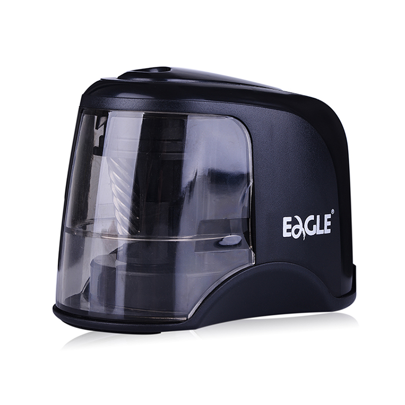 Eagle E5121 Electric Pencil Sharpener With Steel Blade Effortless Structure For School Kids