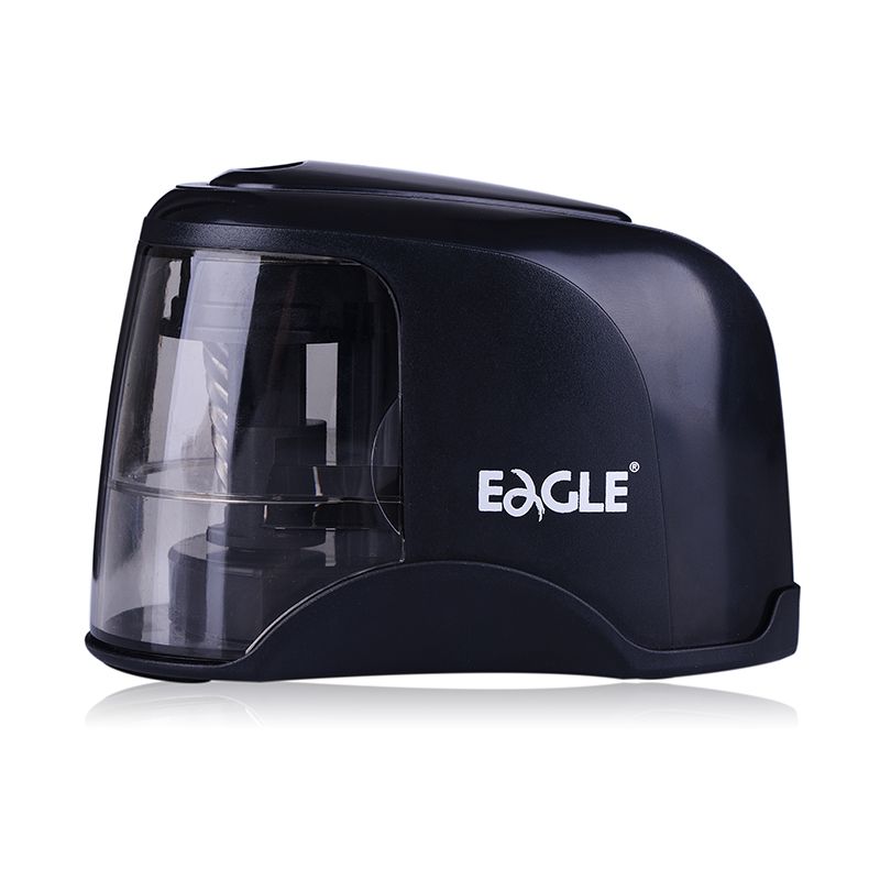 Eagle E5121 Electric Pencil Sharpener With Steel Blade Effortless Structure For School Kids