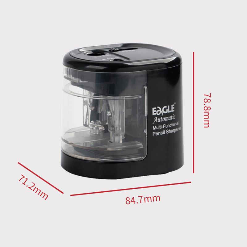 Size of Eagle High-Speed Electronic Pencil Sharpener EG-5161