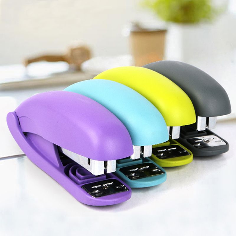 EAGLE Promotional Gifts Competitive Price Plastic Shape Mini Manual Type Office Paper Stapler S5133B