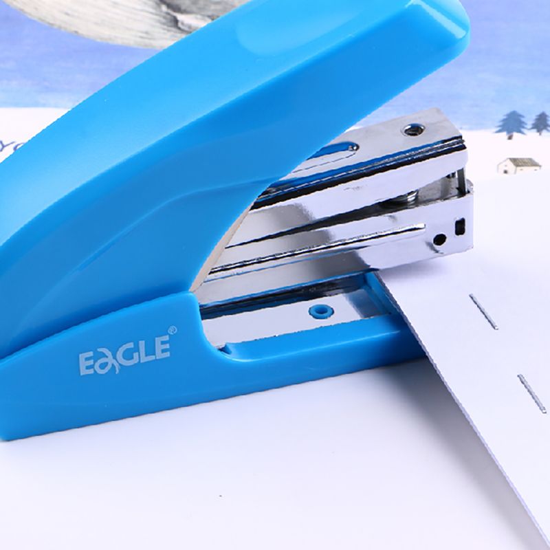 EAGLE High Quality Manual Stapler Paper Desk Hand-Held Office Paper Staple S5140