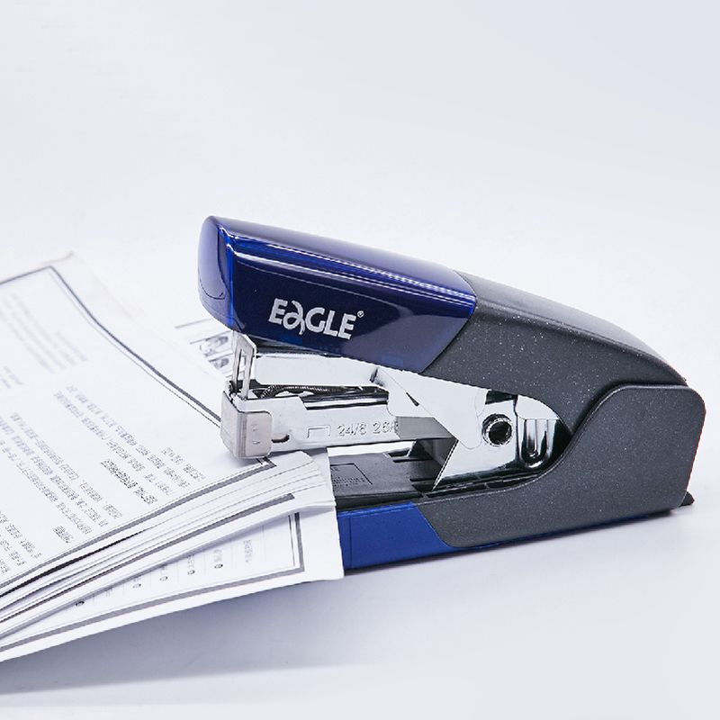 EAGLE Classic Style Medium Sized Desktop Stapler Rose Document Binding Office Supplies S5160B