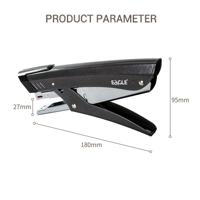 EAGLE High Quality Office Desktop Standard Paper Manual Stationery Metal Stapler S7107