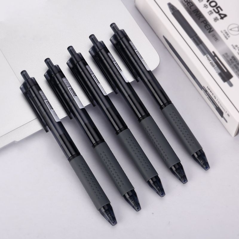 Eagle High Quality Stationery Gel Pen Set Plastic Black 0.5mm Bullet Tip Gel Pens For Bulk Sales