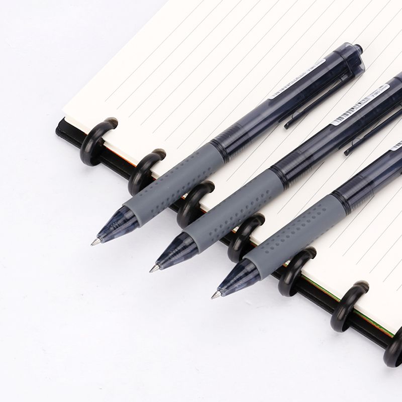 Eagle High Quality Stationery Gel Pen Set Plastic Black 0.5mm Bullet Tip Gel Pens For Bulk Sales