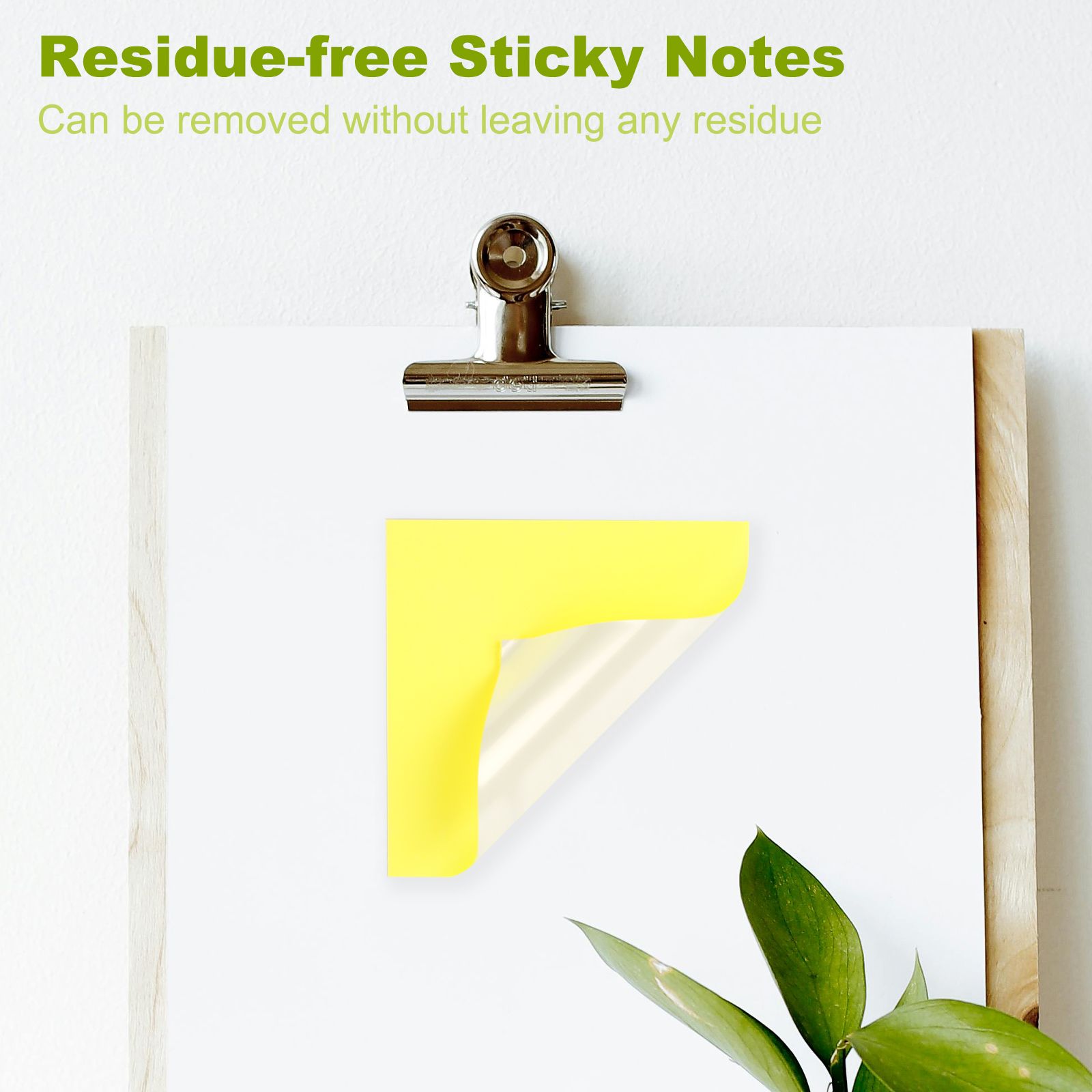 Eagle Customizable Office Self-Stick Notes 3"x3" Lined Sticky Notes Bright Colors Self-Stick Pads 100 Sheets/Pad