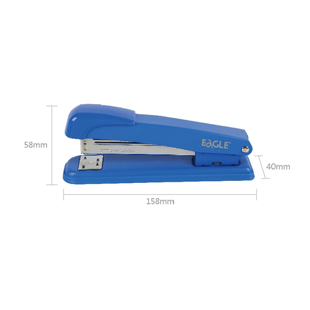 Eagle High Capacity A0131 Multi-Color 50 Sheets Desktop Stapler for 24/6 26/6 26/8 Stapler Binding Tool for School Supplies