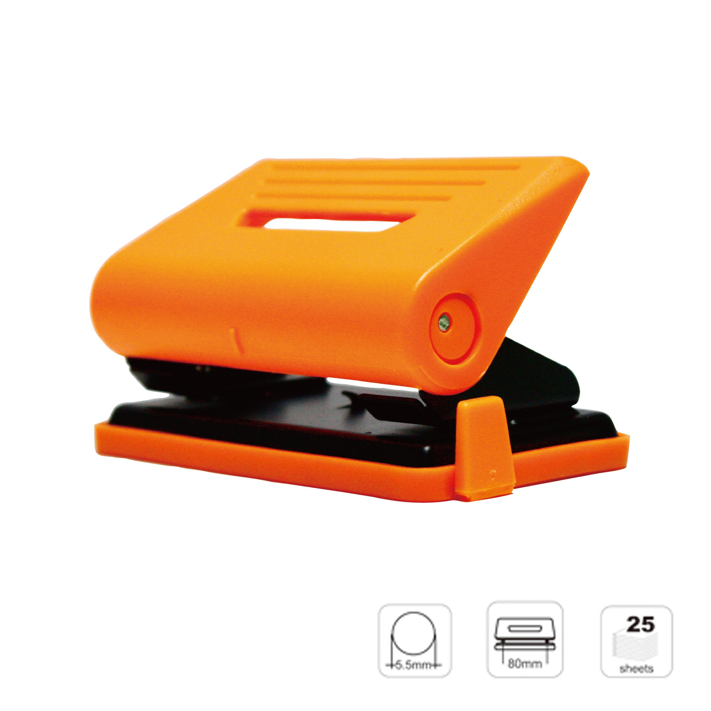 Eagle P11000 2-hole Manual Paper Hole Punch Machines 4 Neon Color Available