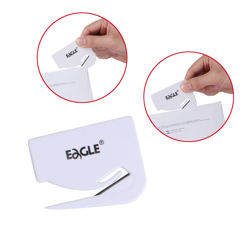 Eagle TYLO002 Letter Opener, Envelope Slitter with Concealed Stainless Blade