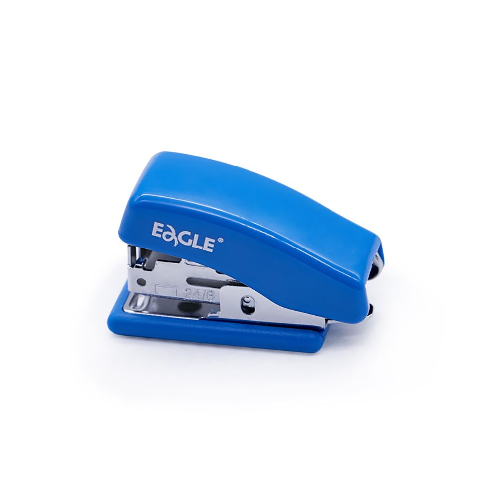 Eagle 868C Plastic Stapler with Built-in Stapler Remover and Staples